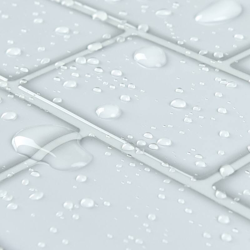 Art3d 12"x12" Vinyl Peel and Stick Backsplash Tile Thicker Design (10